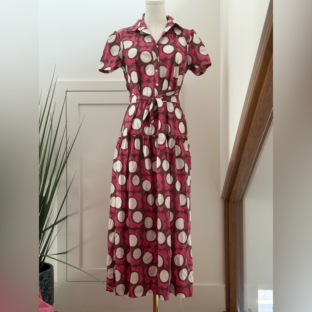 J.McLaughlin drop waist dress size small.
